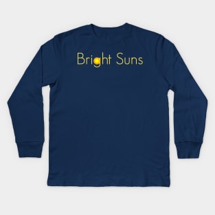 Edge of the Galaxy - Bright Suns Kids Long Sleeve T-Shirt